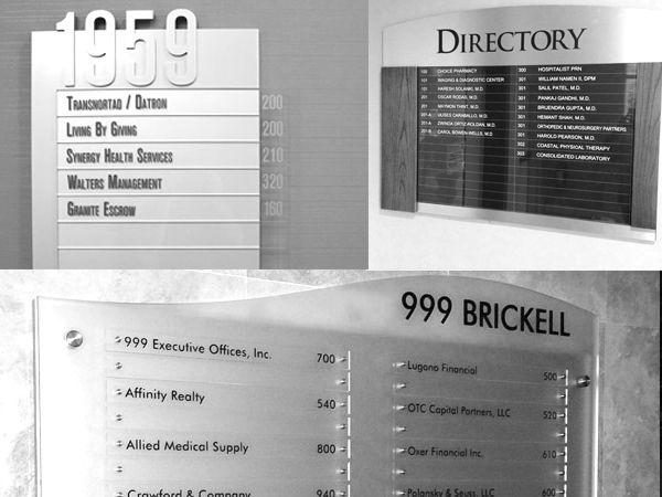 Directory Signs – Al Nadwah Sign